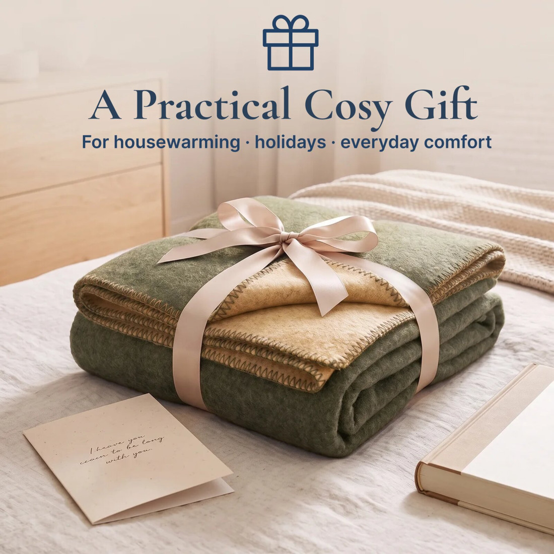 Reversible 100% Wool Blanket · 8
