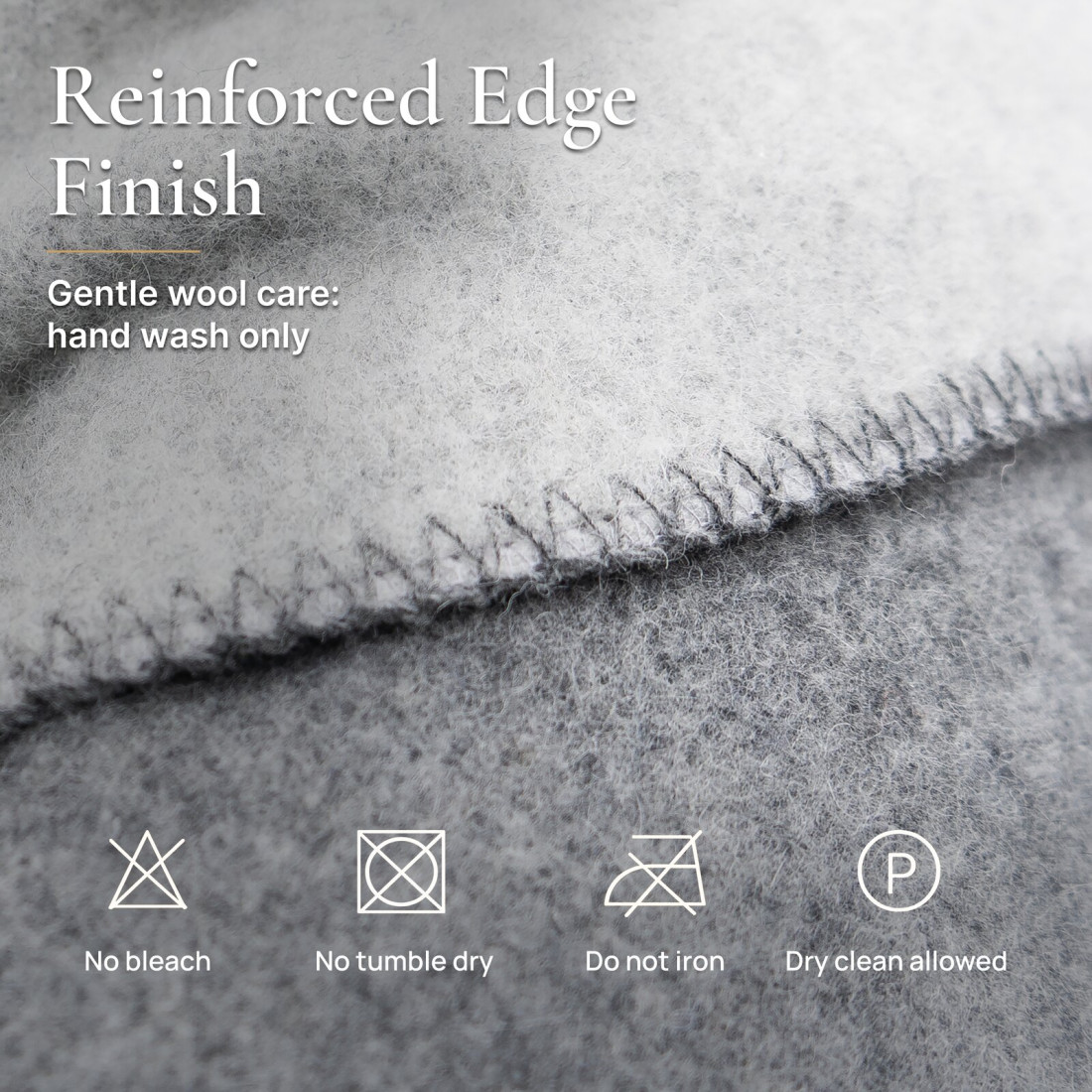 Reversible 100% Wool Blanket · 7