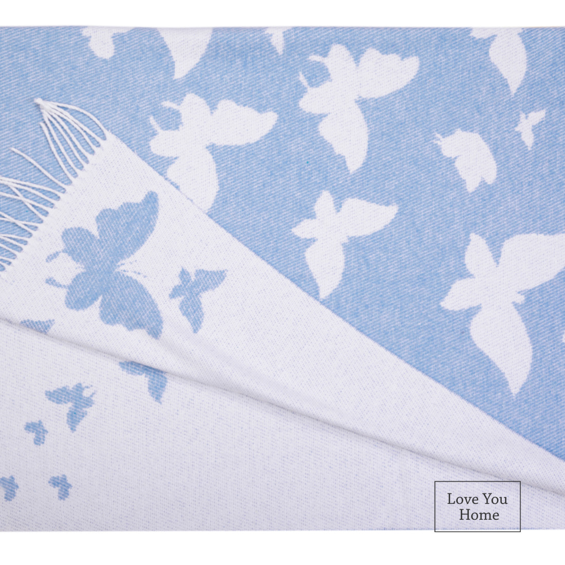 Cotton blanket Butterflies · 2