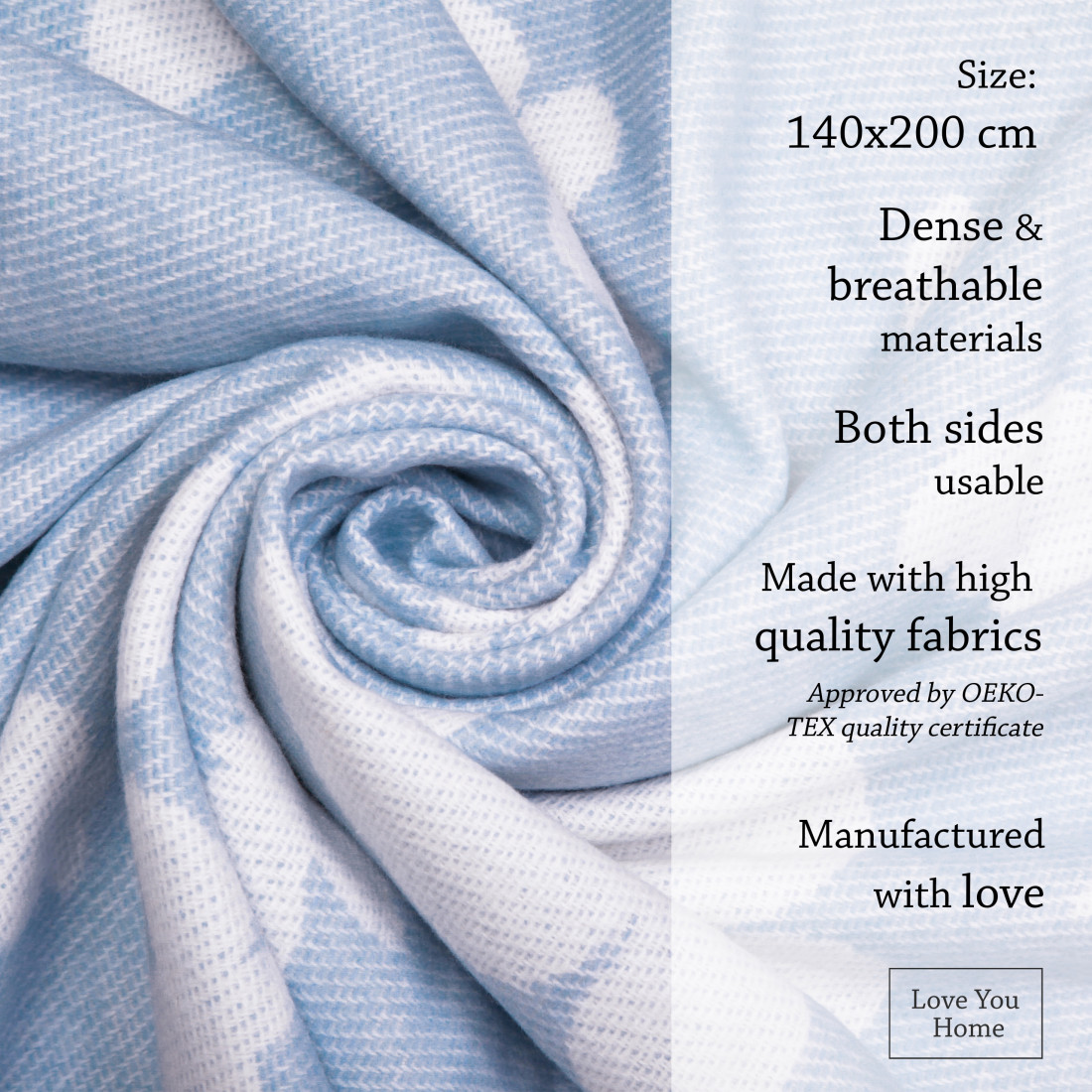 Cotton blanket Butterflies · 4
