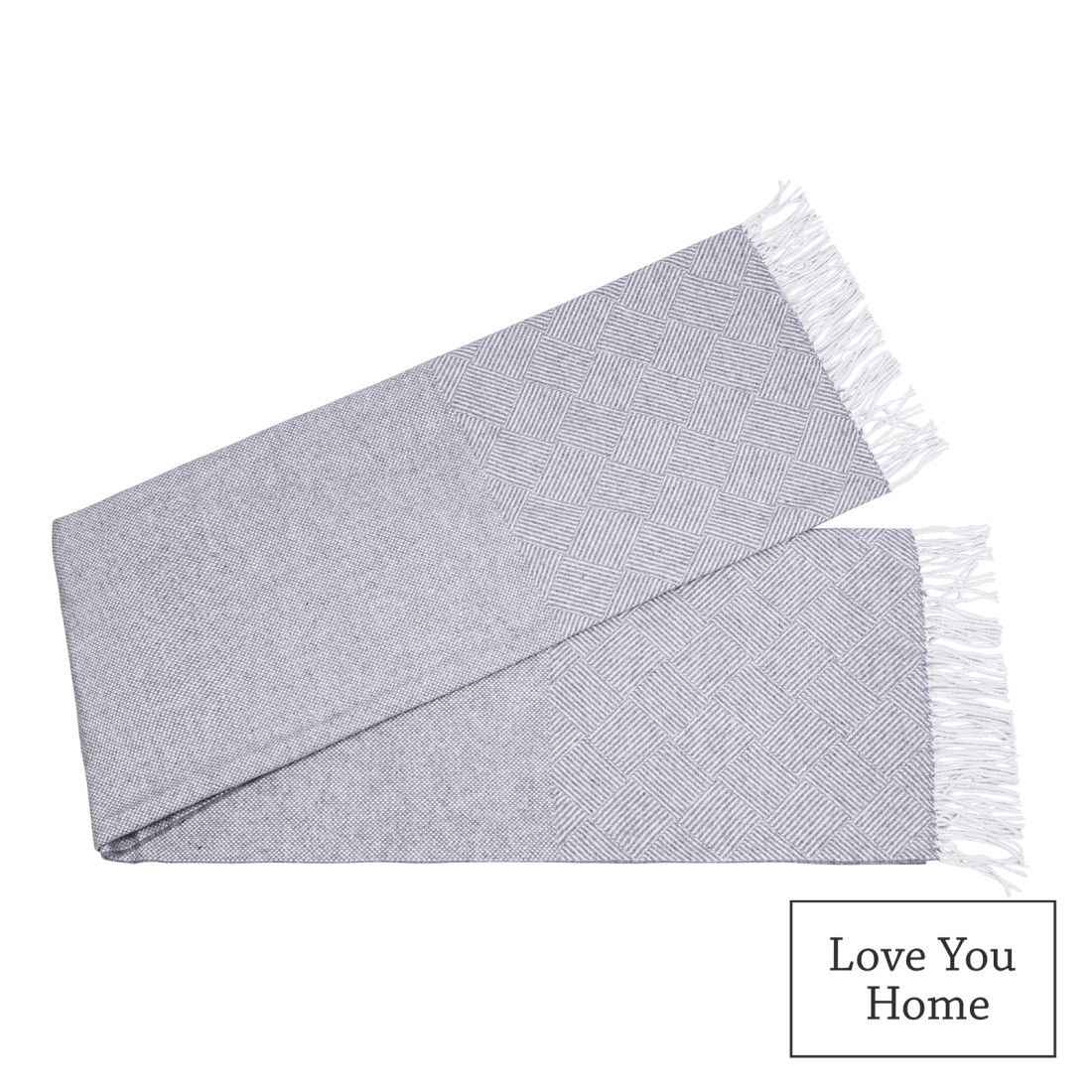 Cotton Blanket Squares & Diamonds · 2