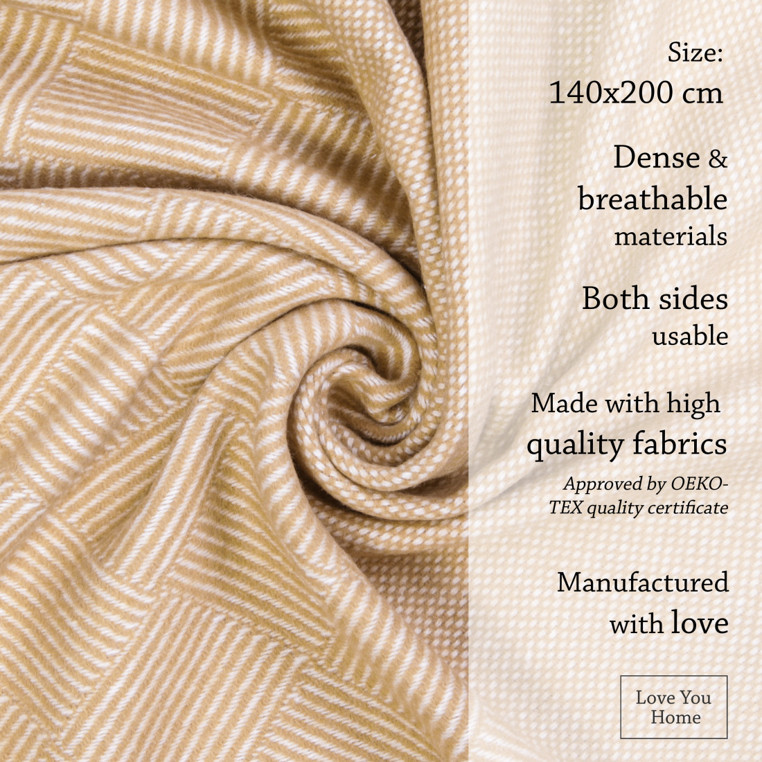 Cotton Blanket Squares-Rhombus · 4