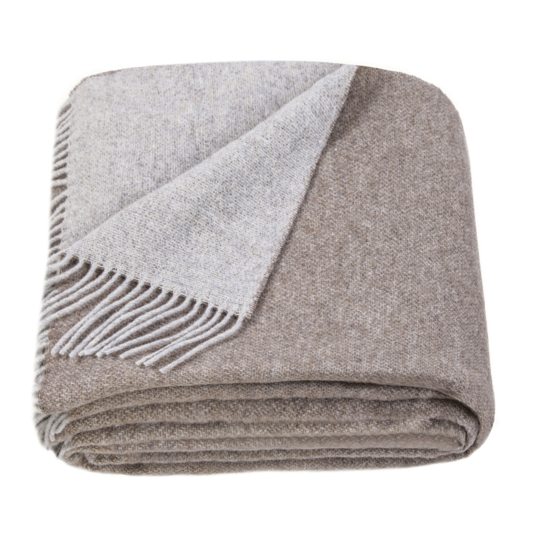 Reversible Merino Wool Blanket