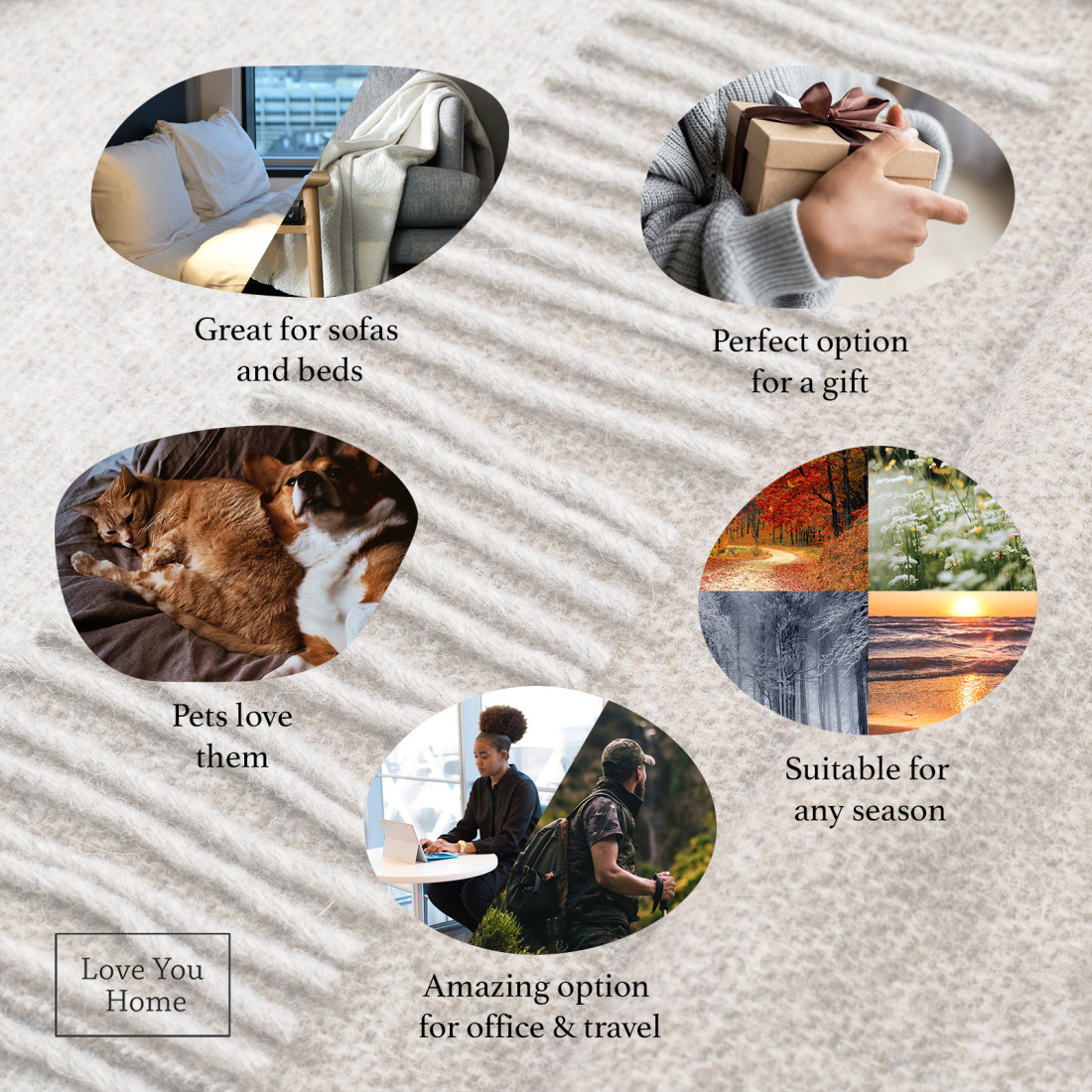 Reversible Merino Wool Blanket · 3