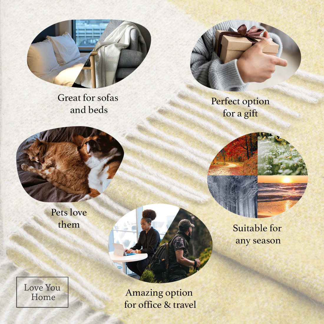 Double-sided Merino Wool Blanket · 3