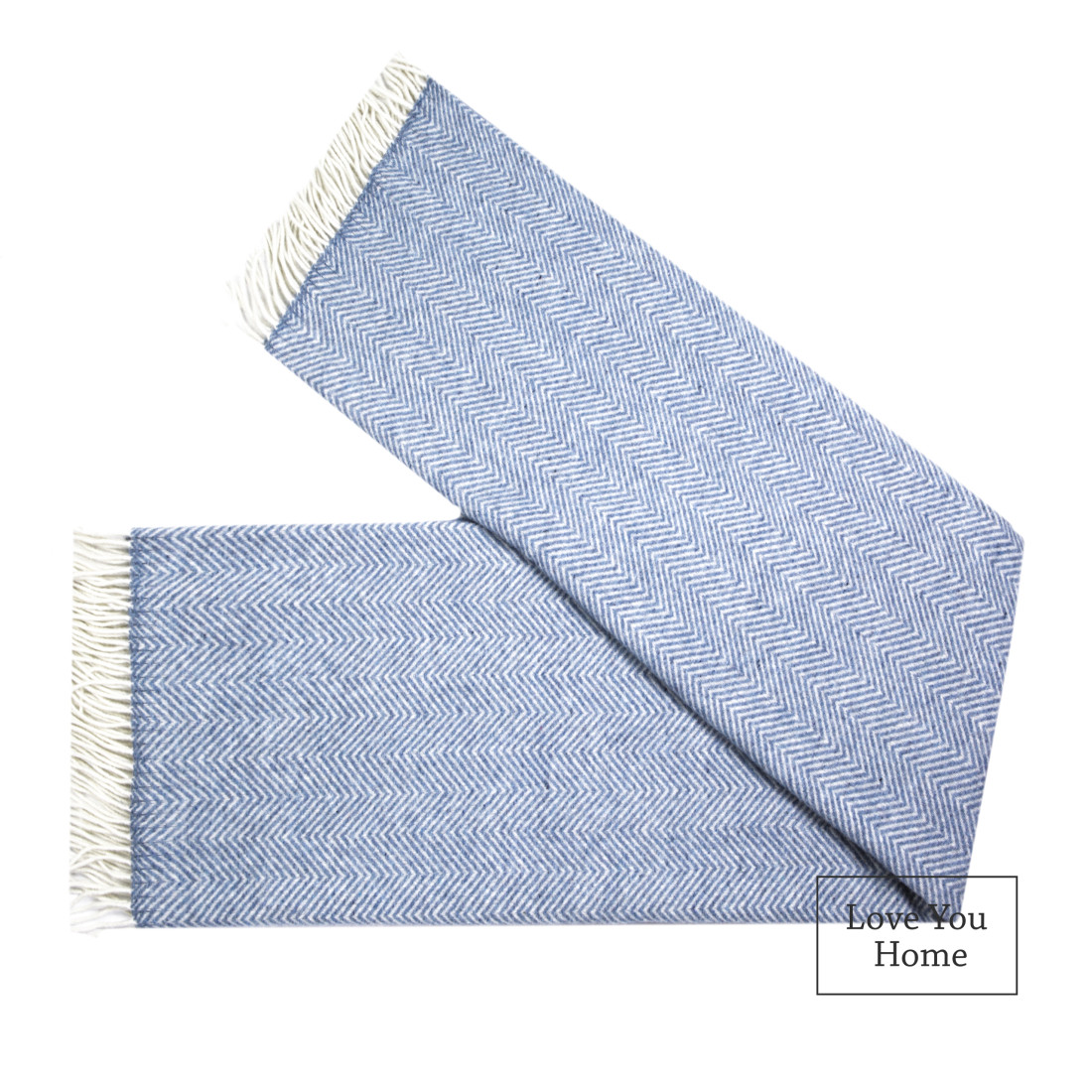 Merino Wool Blanket Corners Chevron · 5