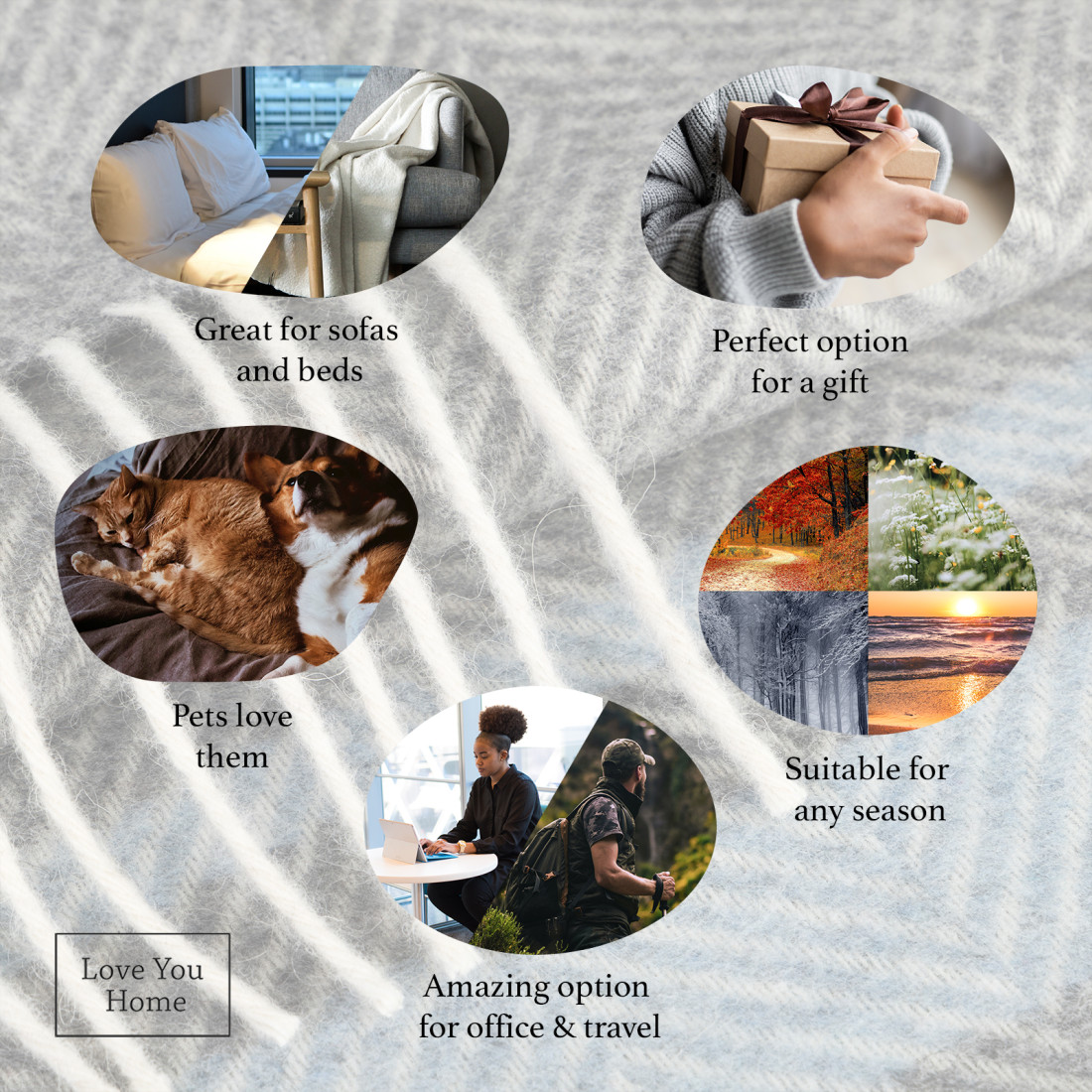 Merino Wool Blanket Stripes · 3