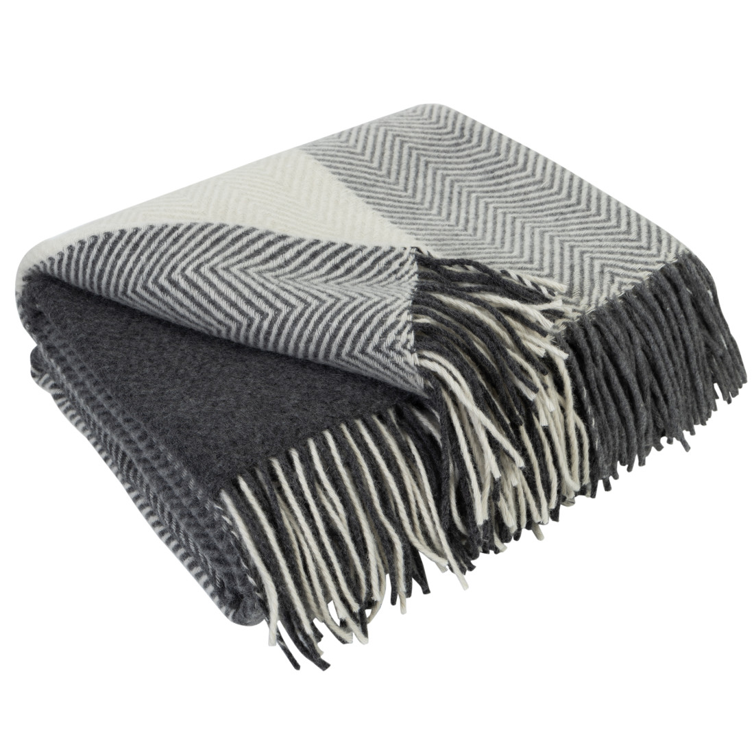 Merino Wool Blanket Squares Gradient