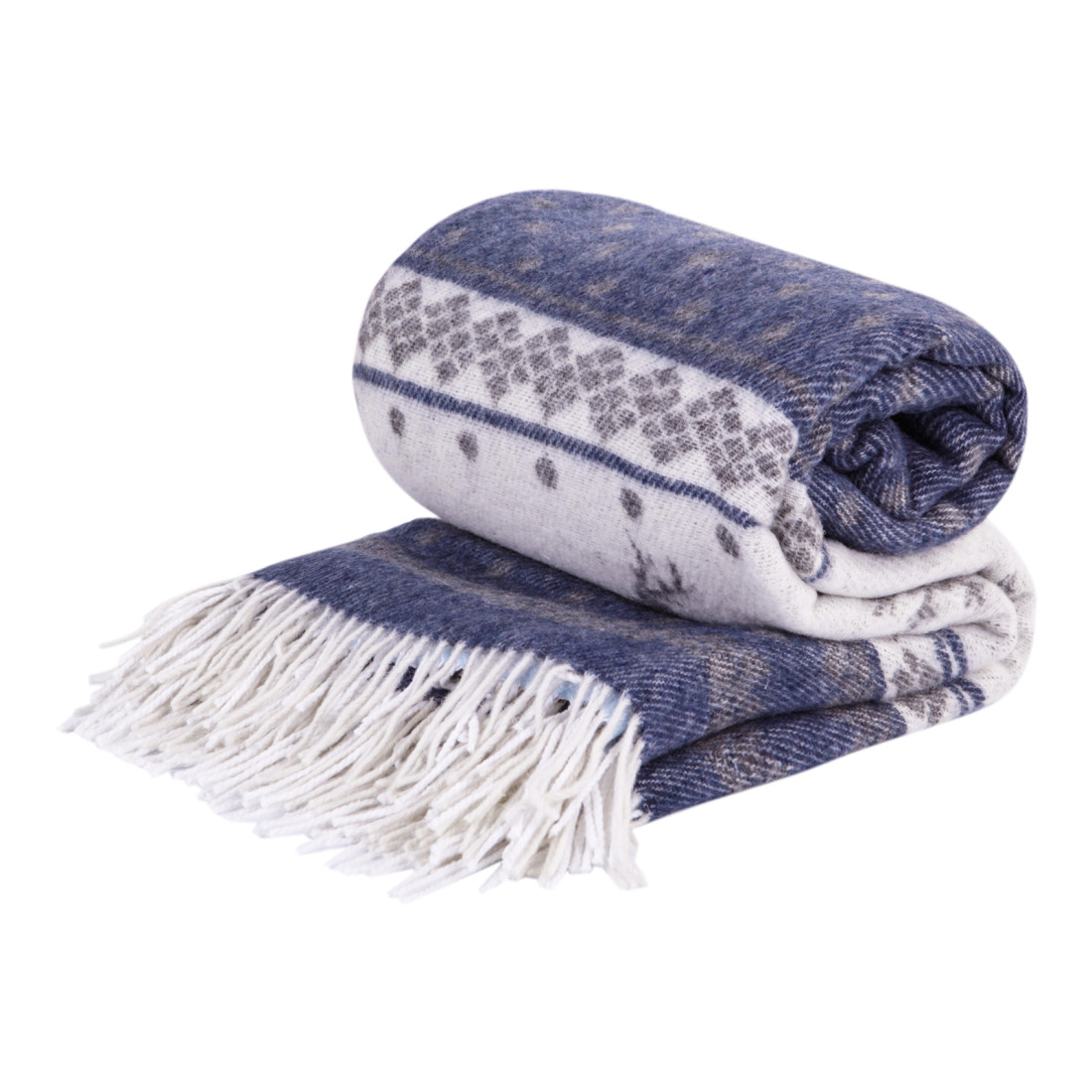 Merino Wool Blanket Christmas Special, Reindeer