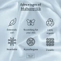 Seide Schlafmaske mit Ohrenstöpsel LoveYouHome (Dunkelblau | 22 Momme) Seide Schlafmaske mi...