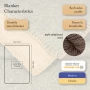 100% Schafwolle Decke LoveYouHome (130x170 cm / Oliv Grün - Senf) 100% Schafwolle Deck...