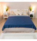 80% Merino Wolldecke LoveYouHome (150x215 cm / Hellblau - Blau)