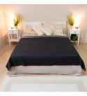 80% Merino Wolldecke LoveYouHome (150x215 cm / Grau - Anthrazit)