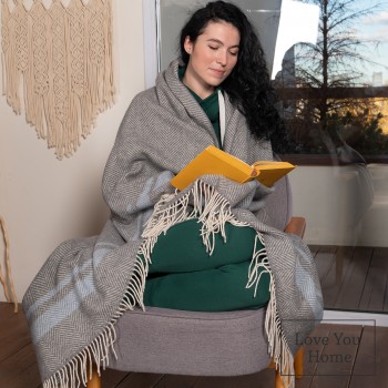 Merino wool blanket